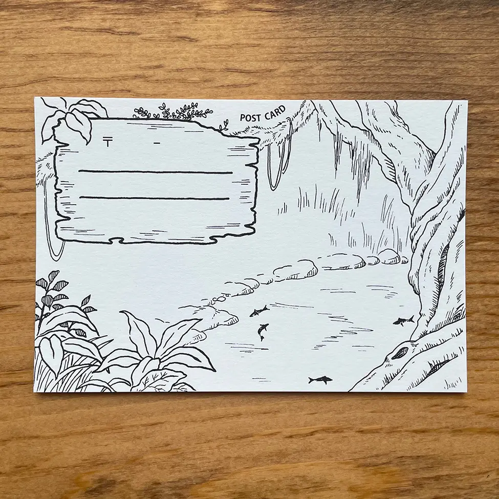 ジャングルポストカード