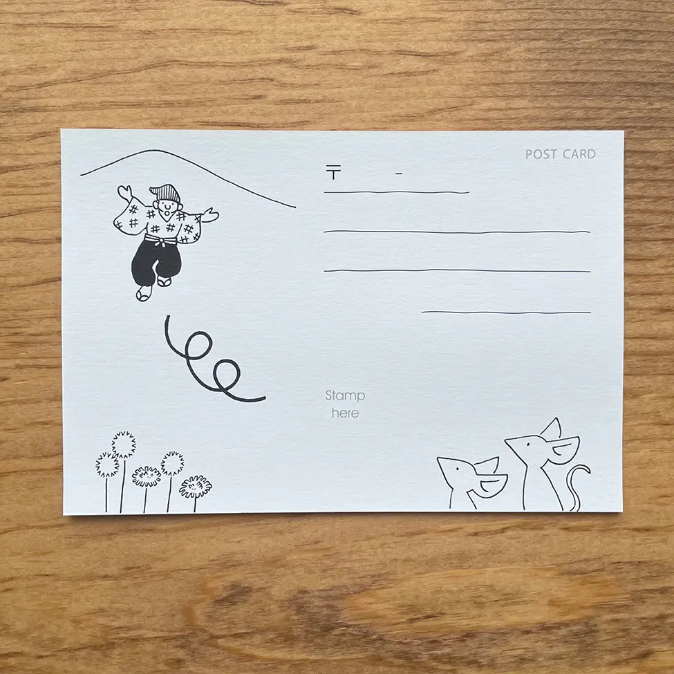 おむすびころりんポストカード